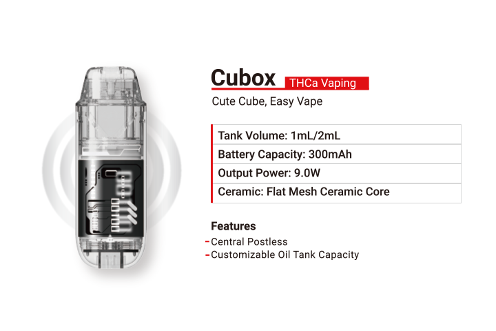 Artrix Cubox THCa vaping devices