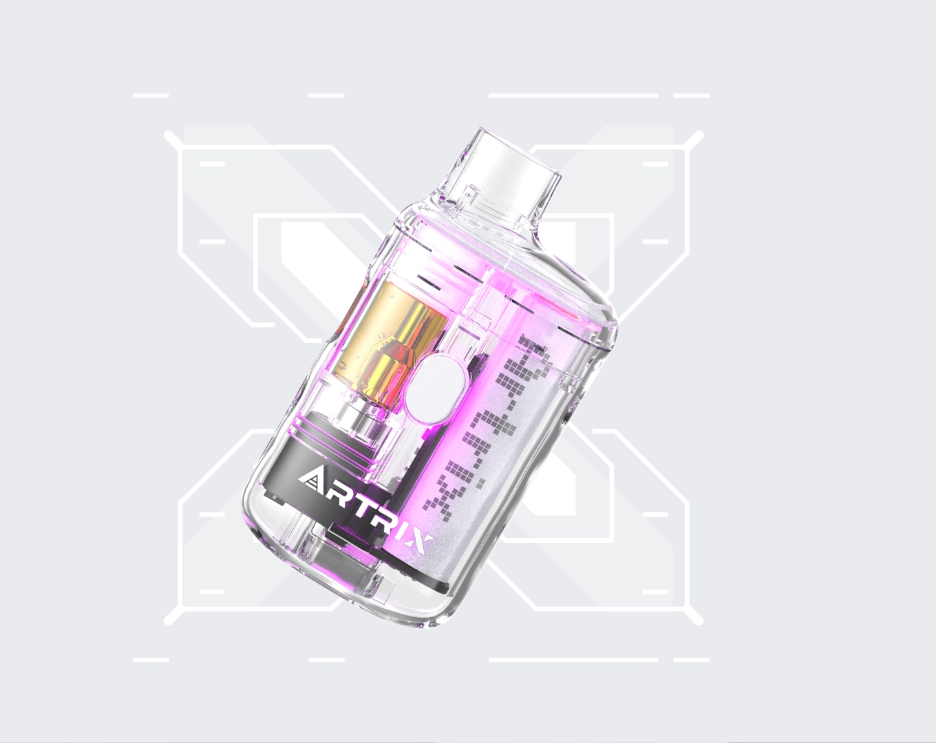 Artrix Retro Purple Disposable Cannabis Vape