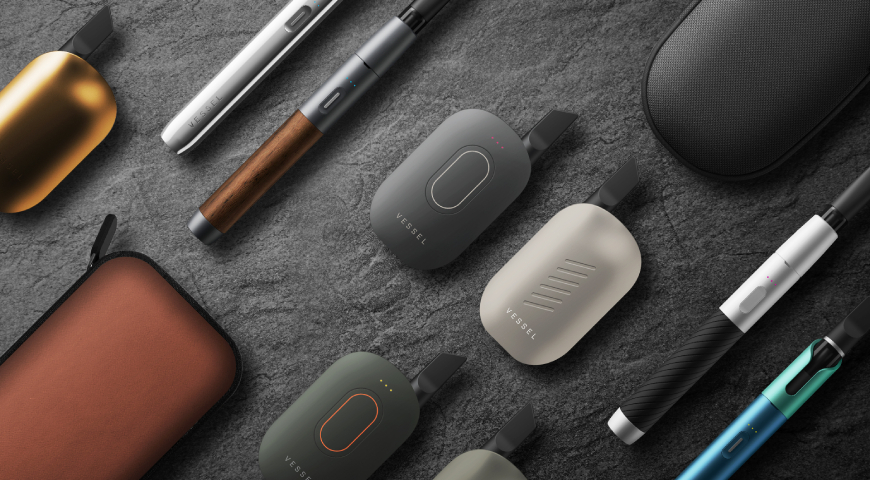 Vessel cannabis vape hardware
