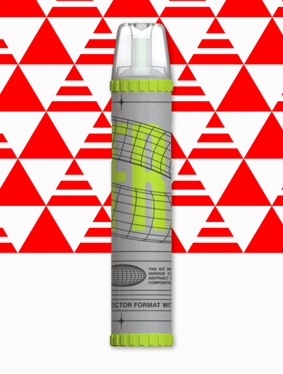Astick Transparent vape with mouthpiece