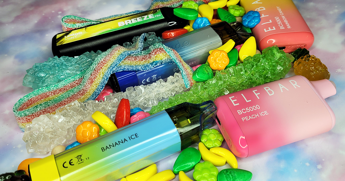 colorful vape