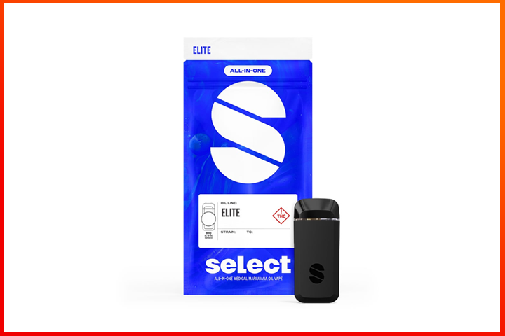 select 1.68g cannabis vape