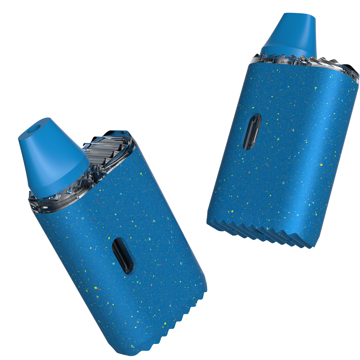 Artrix Wavvy Side Window Vape - Featuring a vintage glitter finish and a side window, this vape gleams with retro glamour, making it shine far beyond the surface.