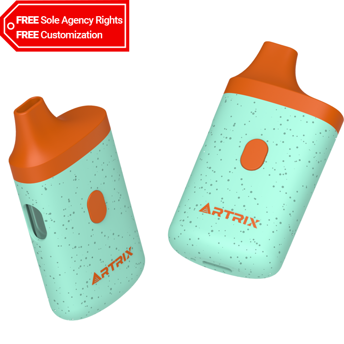 Artrix - Retro: Dual Color Pairing & Spots Texture Cannabis Vape