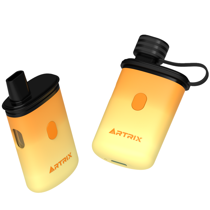 Artrix - Retro: Gradient Colors & Snap Cap Cannabis Vape