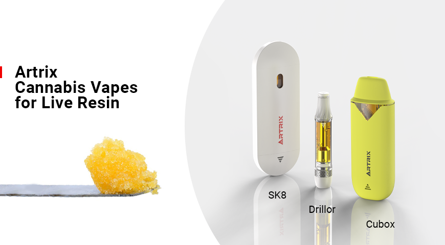 Artrix cannabis vapes for live resin