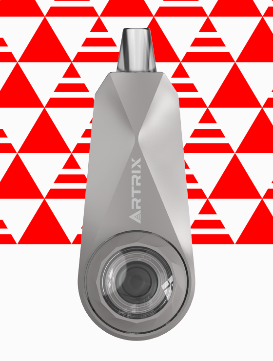 Artrix Dabpod Vape - Sleek Silver, Shaping the Future. Modern design with a touch of sophistication for an advanced vaping experience.
