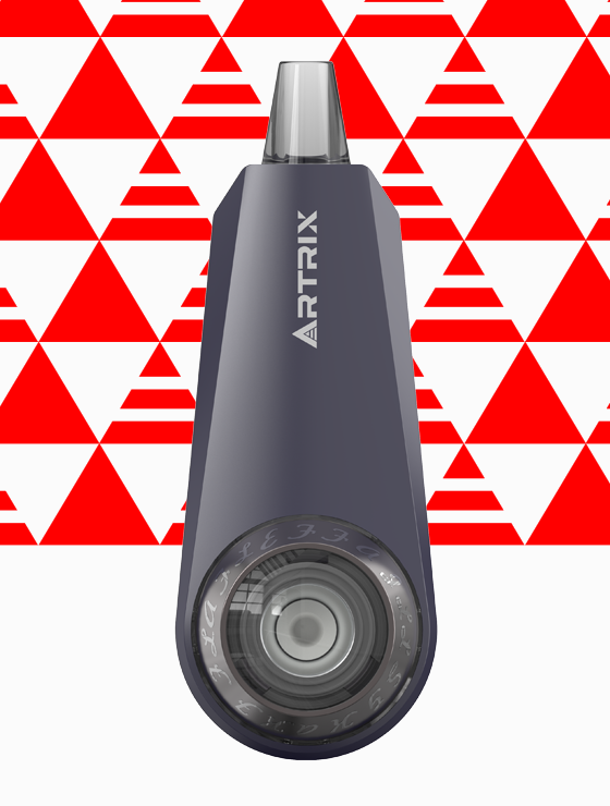 Artrix Dabpod Vape - Embrace Elegance in Mysterious Blue. A sophisticated and alluring design for a distinctive vaping experience.