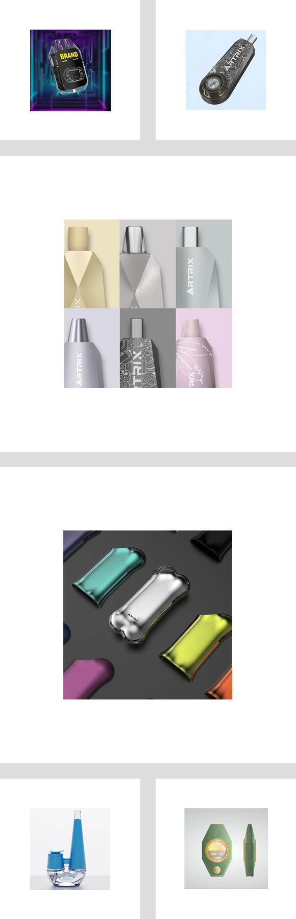 Artrix ODM manufacturing capabilities - electronic vaporizer solutions