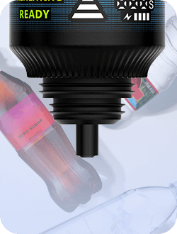 RigGo fits multiple bottle sizes