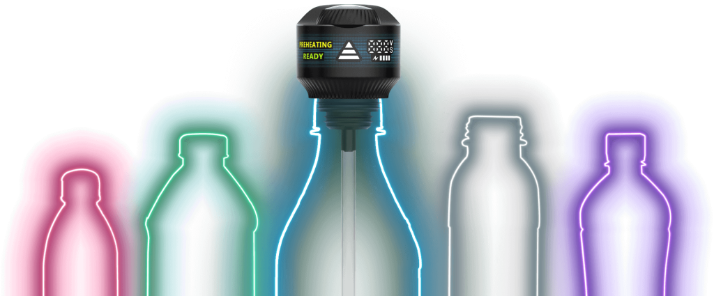 RigGo customizable hits with different bottled drinks